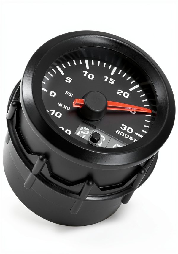 Kuuleyn Turbo Boost Gauge for 12v Cars-8