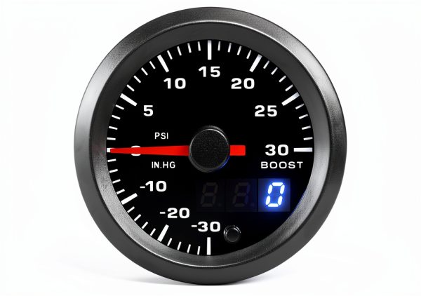 Kuuleyn Turbo Boost Gauge for 12v Cars-1