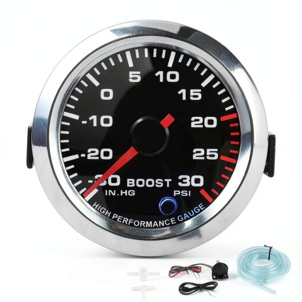 Aramox Turbo Boost Gauge 12V Universal-6