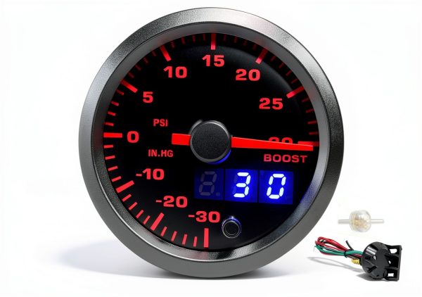 LEVANLIGHT 7 Color Turbo Boost Gauge for Cars-0