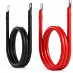 HiFind 2 Gauge Battery Cables for Cars Trucks RVs-0