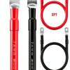 ALFFAA 2AWG Inverter Battery Cables-1