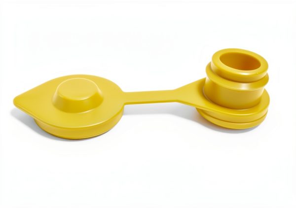 Blitz Yellow SPOUT Cap 6-Pack Aftermarket Gas Can Caps Retaining Lip-6