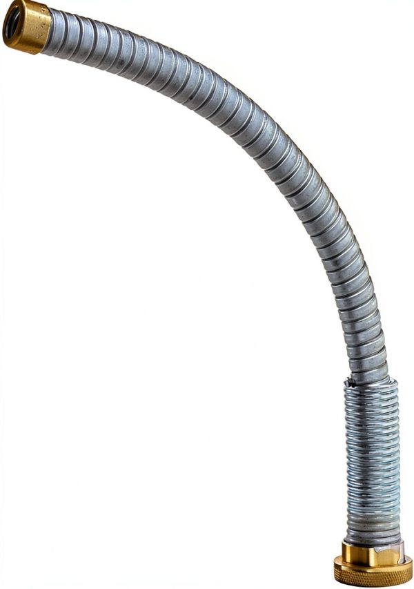 Eagle FD-25-SX5 Flex Spout, 5/8" OD x 12" Length, for Type II Cans-0