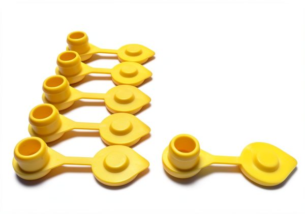 Blitz Yellow SPOUT Cap 6-Pack Aftermarket Gas Can Caps Retaining Lip-7